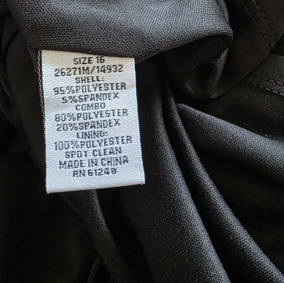 Jackie Jon NY Elegant Black and White Maxi Dress - Picture 8 of 8